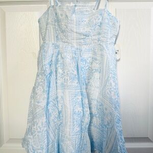 Altard State Blue/Ivory Floral Romper ( Size XS) - NEW